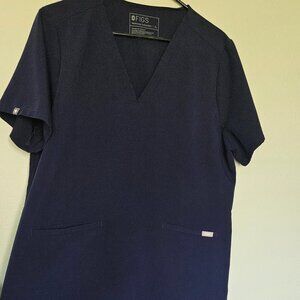 Figs Casma 3 pocket top XL Navy Blue